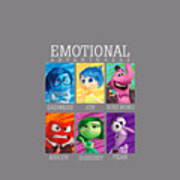 Trends Disney Pixar Inside Out Emotions Yearbook Group T-Shirt 