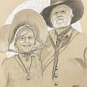 Don And Maggie Art Print