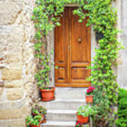 Door In Anghiari Art Print