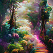 Dream Forest Path Art Print
