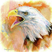 Eagle's Cry Art Print
