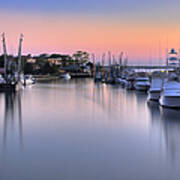 Early Morning Light On Shem Creek Art Print