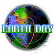 Earth Day April 22 Holidays Remembrances Art Print