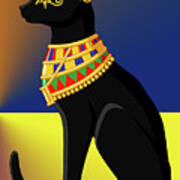 Egyptian Cat 1 Art Print