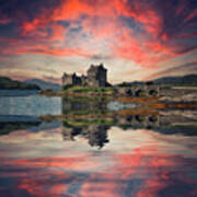 Eileann Donan Castle Scotland Art Print