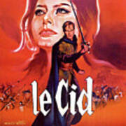 ''el Cid'', 1961 - Art By Georges Allard Art Print