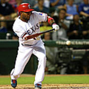 Elvis Andrus Art Print