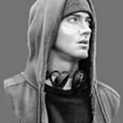 Eminem Marshall Mathers drawing  Art Print