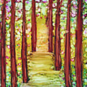 Enchanted Forest I Art Print