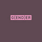 End Gender Cute Genderfluid Nonbinary Pride Stuff Aesthetic Acrylic Print  by R Roseal - Pixels