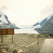 Entrance To The Columbia Ice Fields Art Print