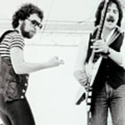 Eric Bloom And Buck Dharma Of Blue Oyster Cult - Spartan Stadium In San Jose Ca 8-19-79 Art Print