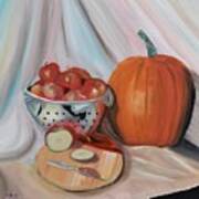 Fall Harvest Still Life Art Print