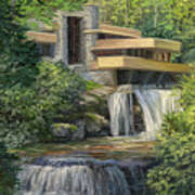 Fallingwater Splendor Art Print