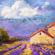In The Midst Of Lavender I Art Print