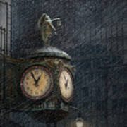 Father Time - Jewelers Building - Chicago Art Print