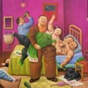Uretfærdighed nudler Meddele Fernando Botero Paintings Poster by Sidney Taylor - Fine Art America