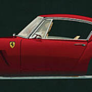 Ferrari 250 Gt Swb Berlinetta From 1957 Brings An Eye-catcher In Art Print
