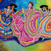 Fiesta Latino Art Print