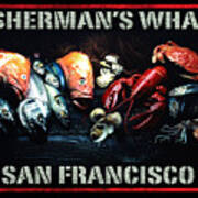 Fisherman's Wharf San Francisco Art Print