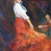 Flamenco 2 Art Print