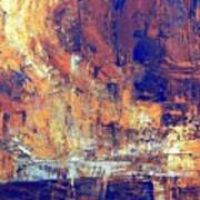 Flinders Ancient Cave Art Print