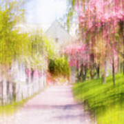 Floral Way Impression Art Print