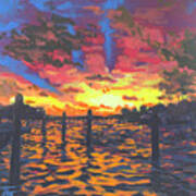 Florida Sunset Art Print
