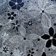 Flowers In Lace Art Print