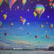 Flying Colours Art Print