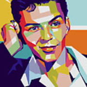 Frank Sinatra Portrait Art Print