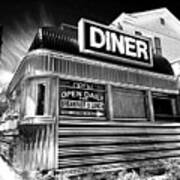 Freehold Diner New Jersey Art Print