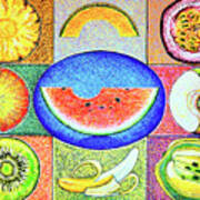 Fruits Art Print