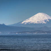 Fuji Across The Bay Art Print