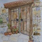 Garden Door Art Print