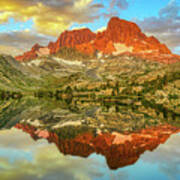Garnet Lake Sierras Sunrise Art Print