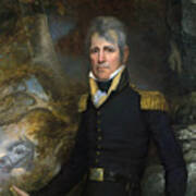 General Andrew Jackson Portrait - John Wesley Jarvis Art Print