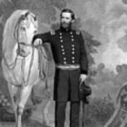 General Ulysses S. Grant And His Horse Art Print