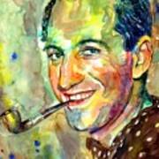 George Gershwin Portrait Art Print