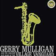 Gerry Mulligan At The Village Vangard Art Print