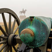 Gettysburg Cannon Art Print