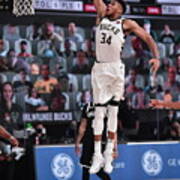 Giannis Antetokounmpo Art Print