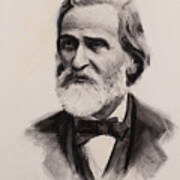 Giuseppe Verdi Art Print
