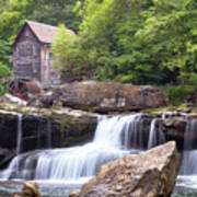 Glade Creek Grist Mill - Babcock State Park Art Print