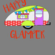 The Happy Glamper Gallery Wrap Canvas