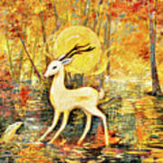 Golden Autumn Art Print