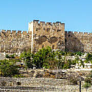 Golden Gate Jerusalem Israel Art Print