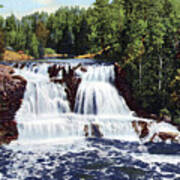 Gooseberry Falls Art Print