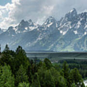 Grand Tetons Art Print