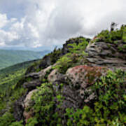 Grandfather Mountain Trail Art Print